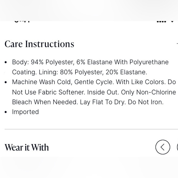 Spanx Shape Faux Leather patent leggings - Picture 5 of 7